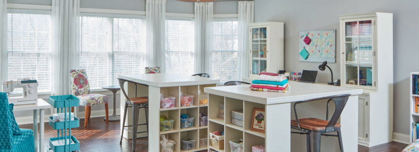 Creative workspaces – Gallery: Clever & Organized Craft Room Ideas