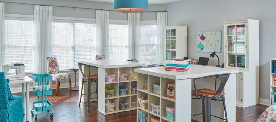 Creative workspaces – Gallery: Clever & Organized Craft Room Ideas