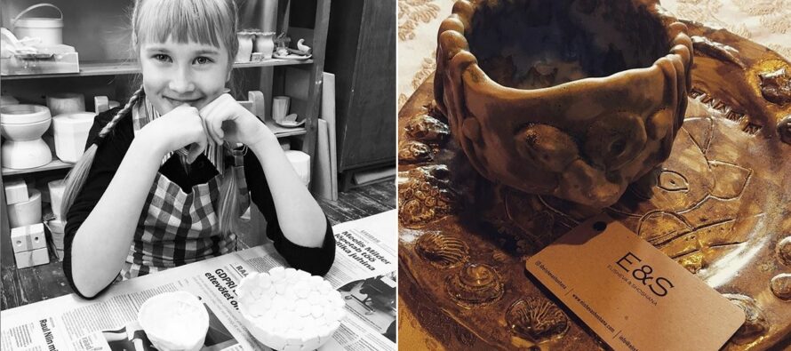 IDEA: Ivanka Shoshana´s art exhibition: Her handmade ceramics + oil paintings