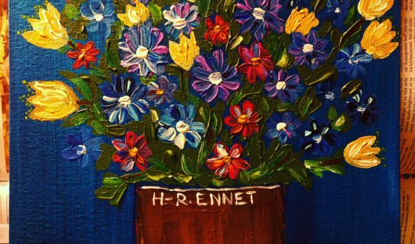 #29 Paintings by Helena-Reet Ennet: “Flower bouquet”, November 2020